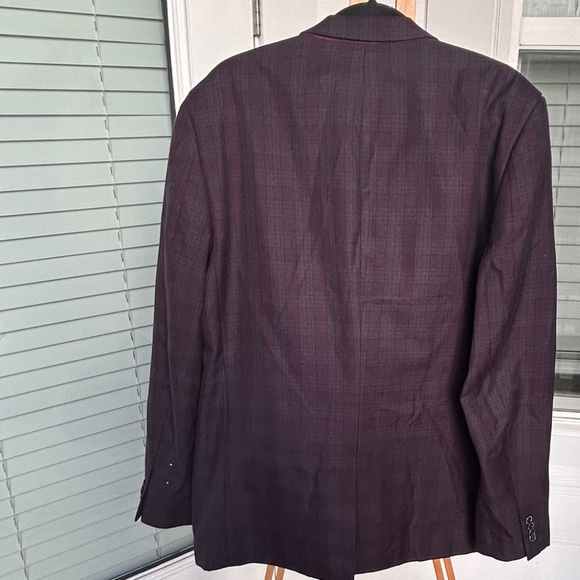 Ben Sherman Two Button Plaid Blazer - Picture 2 of 3